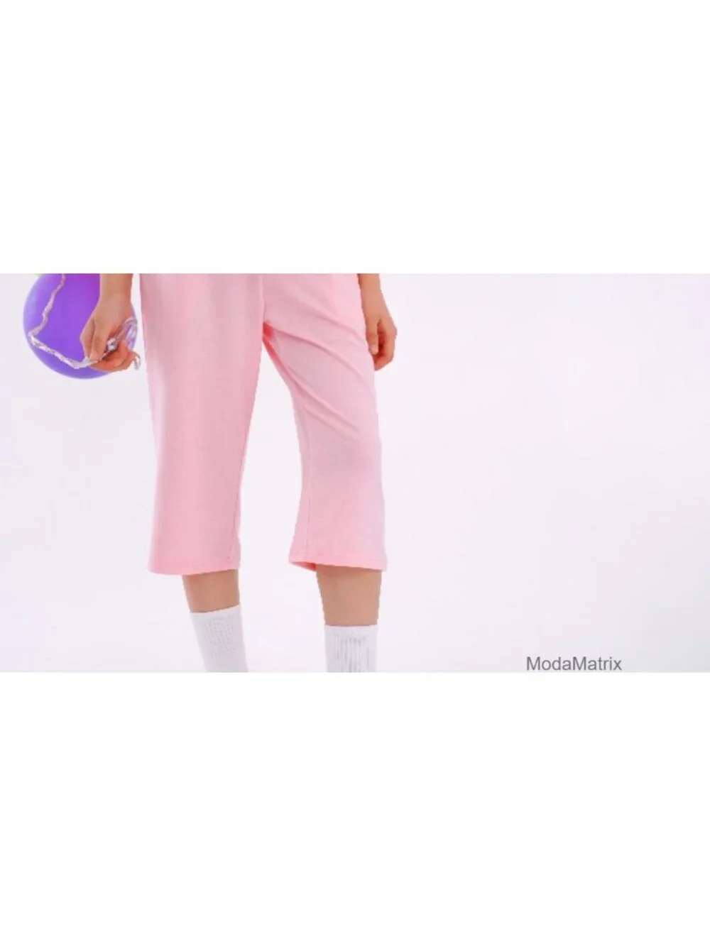 Girls Capri Pants 5-14 Years Stretch Yoga Joggers